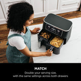 Ninja Foodi MAX dual zone air fryer 9.5L, UK version