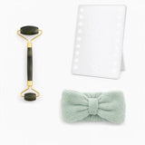 Danielle Creations LED mirror facial roller headband gift set (British brand)