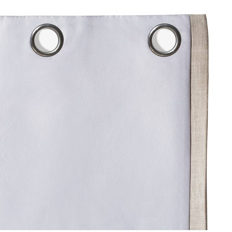 Habitat blackout eyelet curtains oatmeal 117x137cm (British brand)