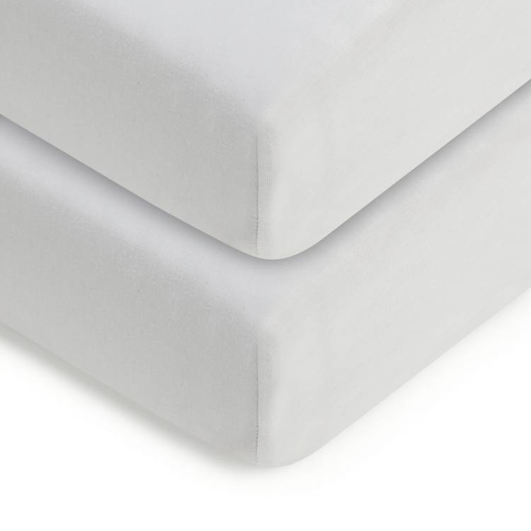 Habitat Kids cotton jersey crib sheets 2-pack, imported from the UK