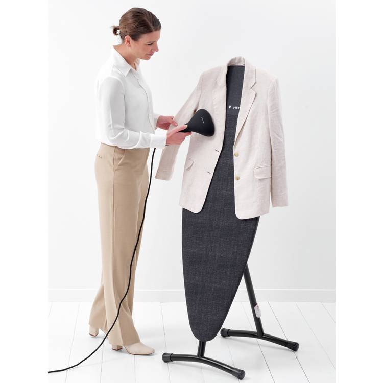 Brabantia Steam & Ironing Board Denim Black 135x45cm (British brand)