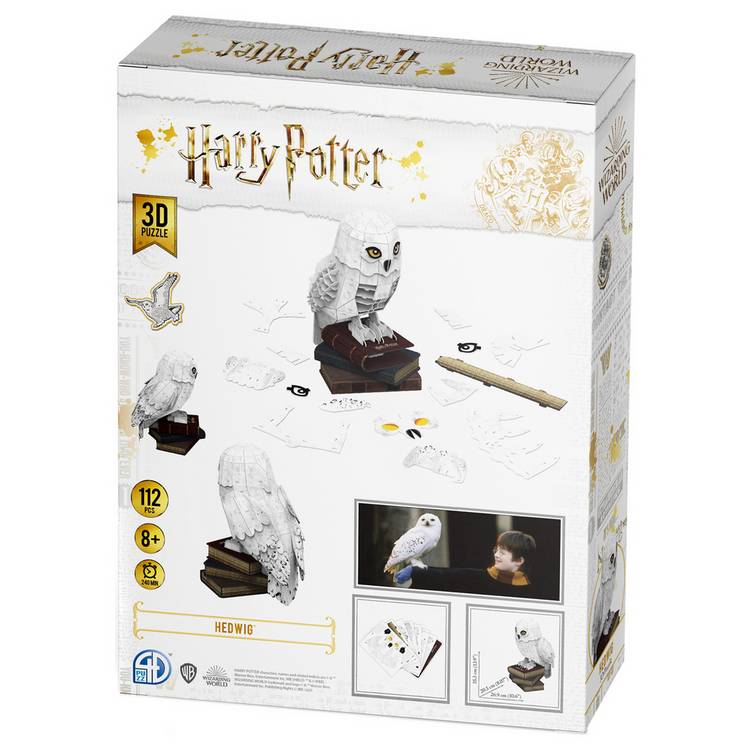 Harry Potter Hedwig Owl 3D puzzle kit - British product