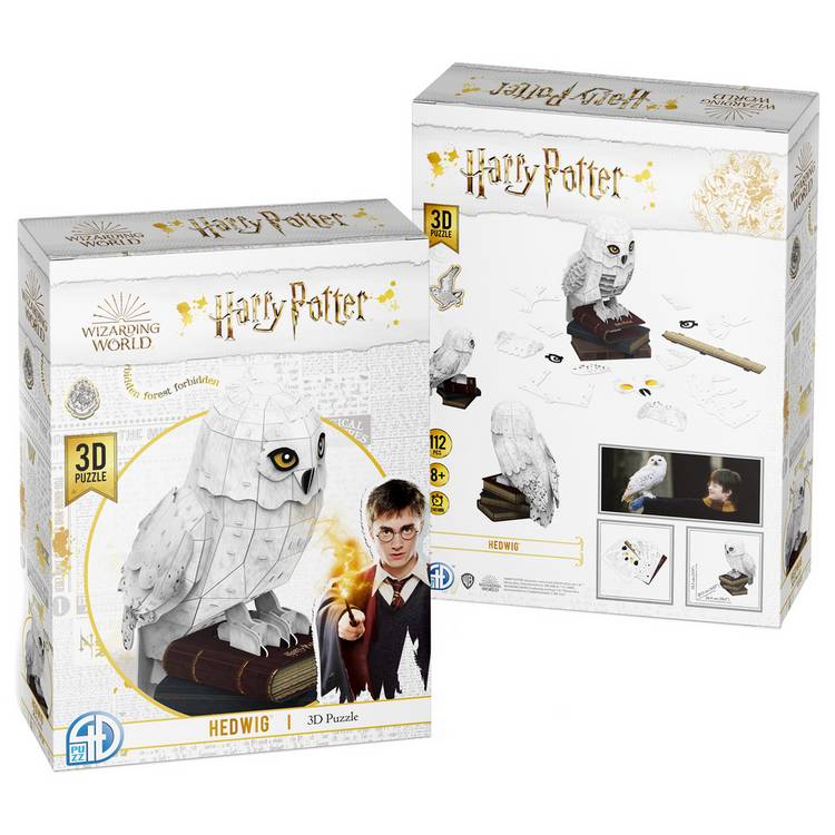 Harry Potter Hedwig Owl 3D puzzle kit - British product