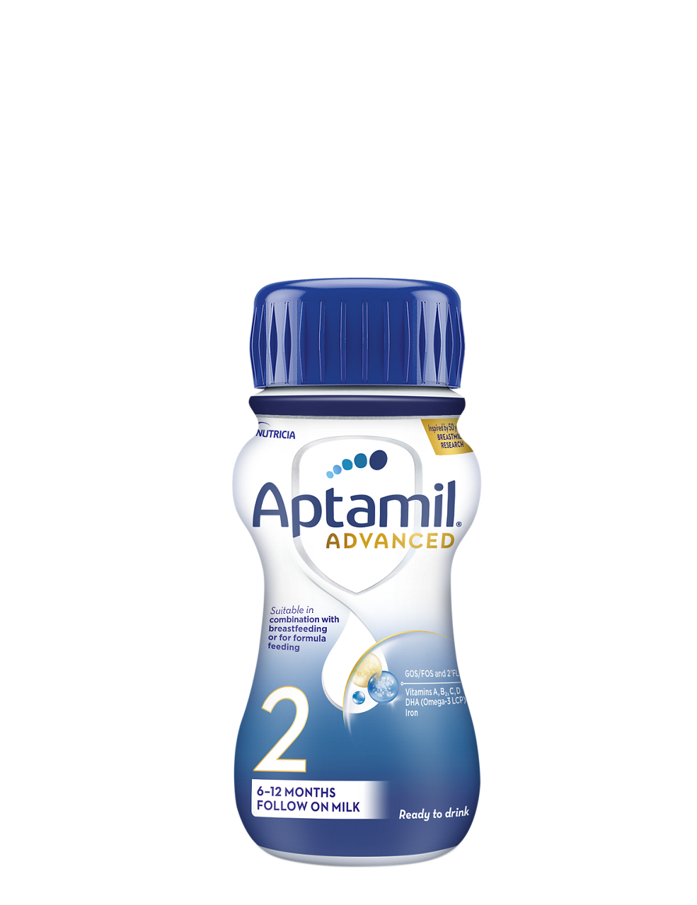 Aptamil advanced follow on milk ready to drink 200ml - British product