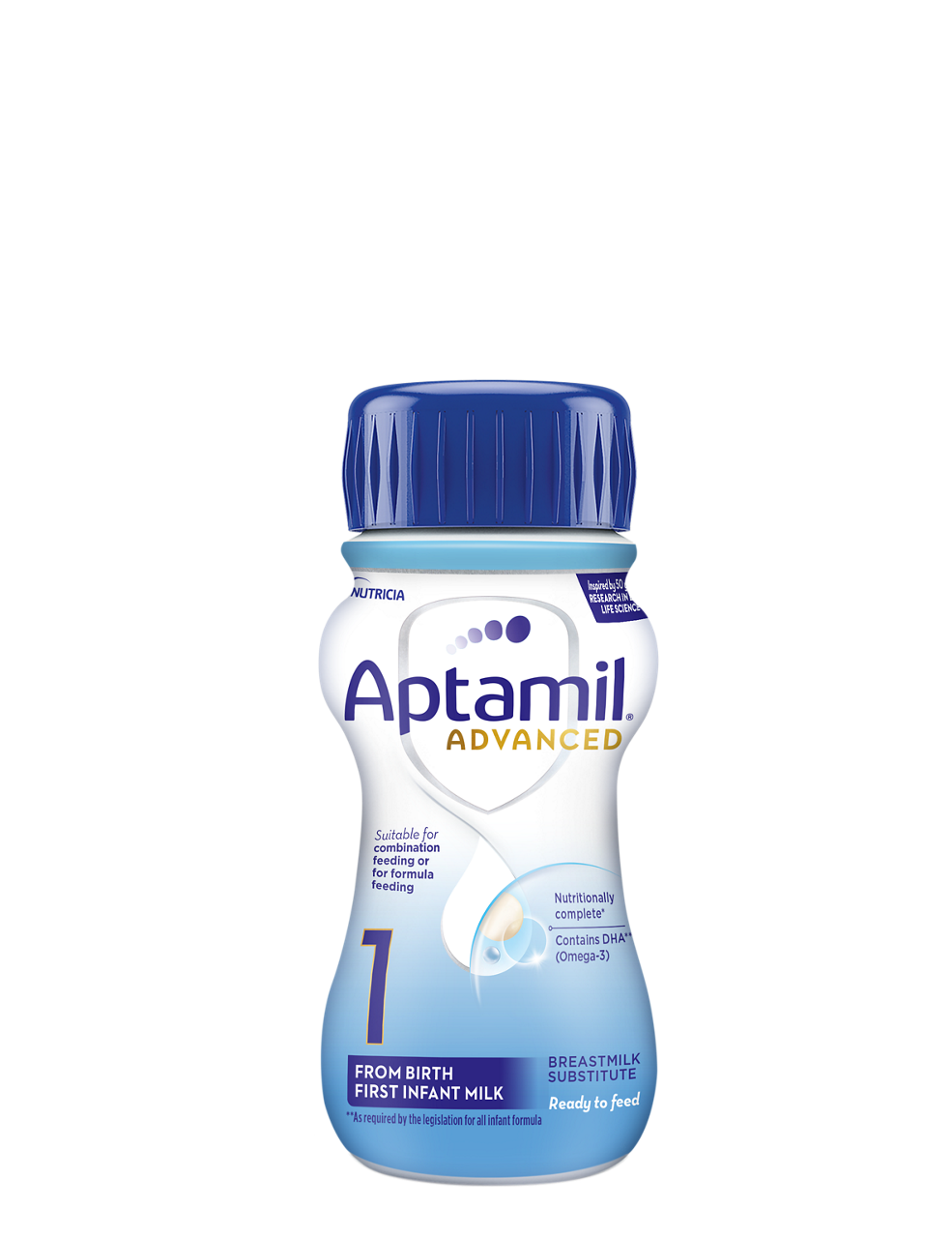 Aptamil First Infant Milk Ready To Feed 200ml - British product