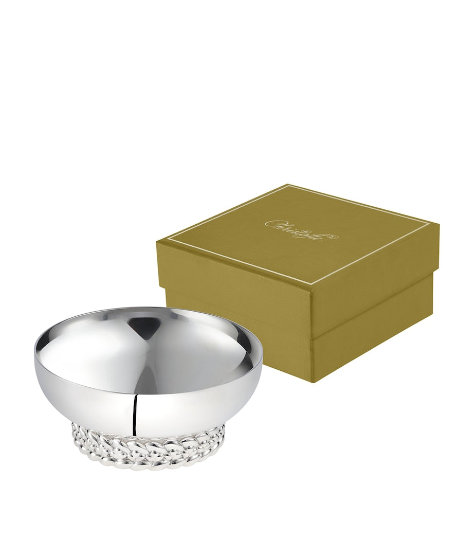 Christofle Silver-Plated Babylone Bowl - British product