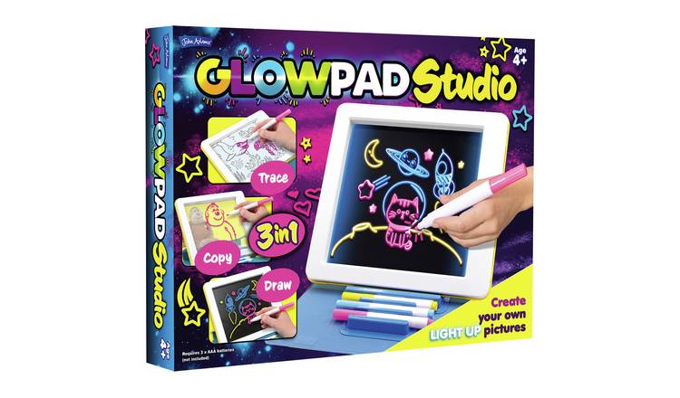 John Adams Glowpad 3 in 1 Drawing Studio GOODS Argos