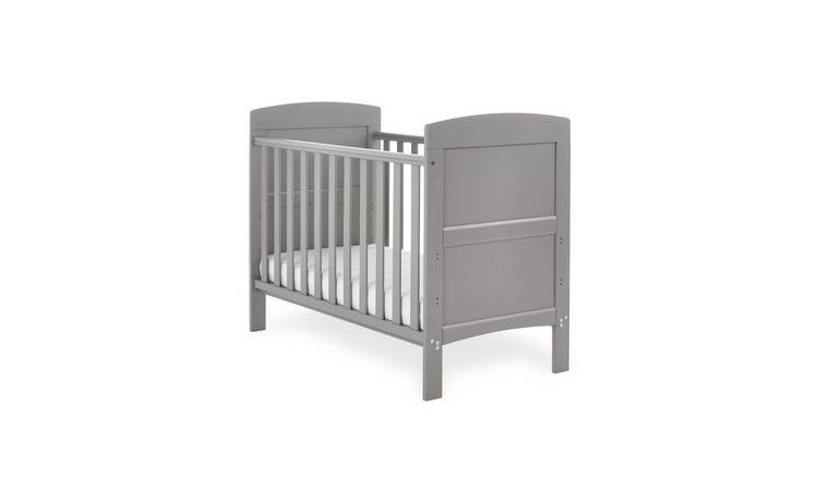 Obaby Grace Mini Baby Cot Bed - Taupe Grey GOODS Argos