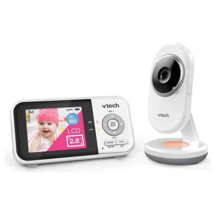 Vtech VM3254 2.8 inch colour video baby monitor, UK version