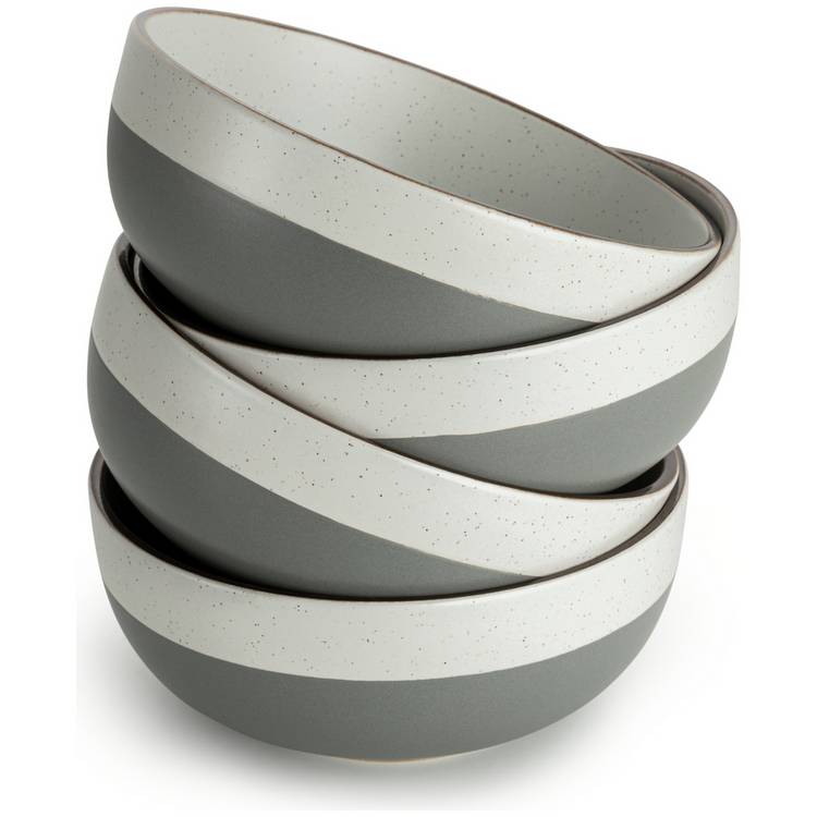 Habitat speckle stoneware cereal bowls set of 4, UK version