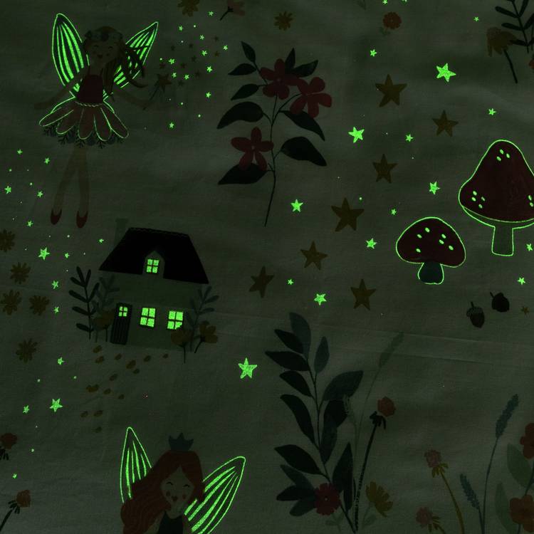 Habitat kids bedding set Glowing Fairies Pink single, UK version