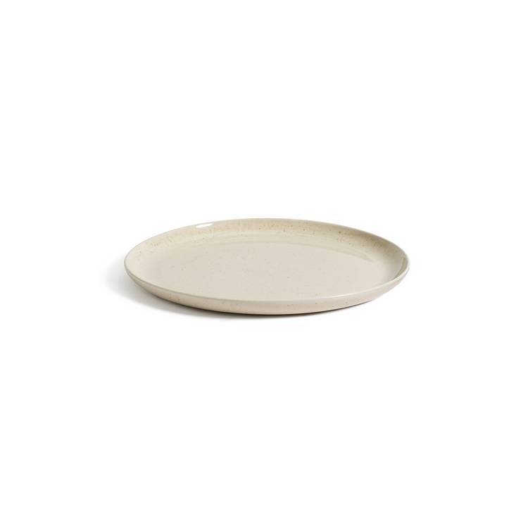 Habitat Evora natural dinner plates 28cm set - British product