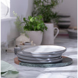 Habitat speckle grey dinner plates set of 4 (British brand)