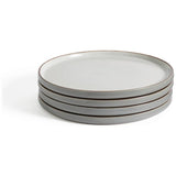 Habitat speckle grey dinner plates set of 4 (British brand)