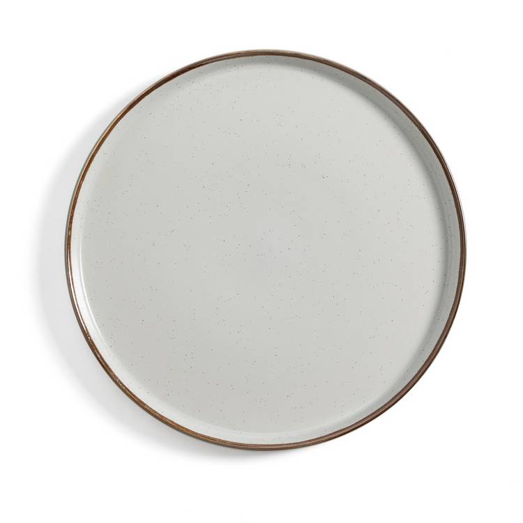 Habitat speckle grey dinner plates set of 4 (British brand)