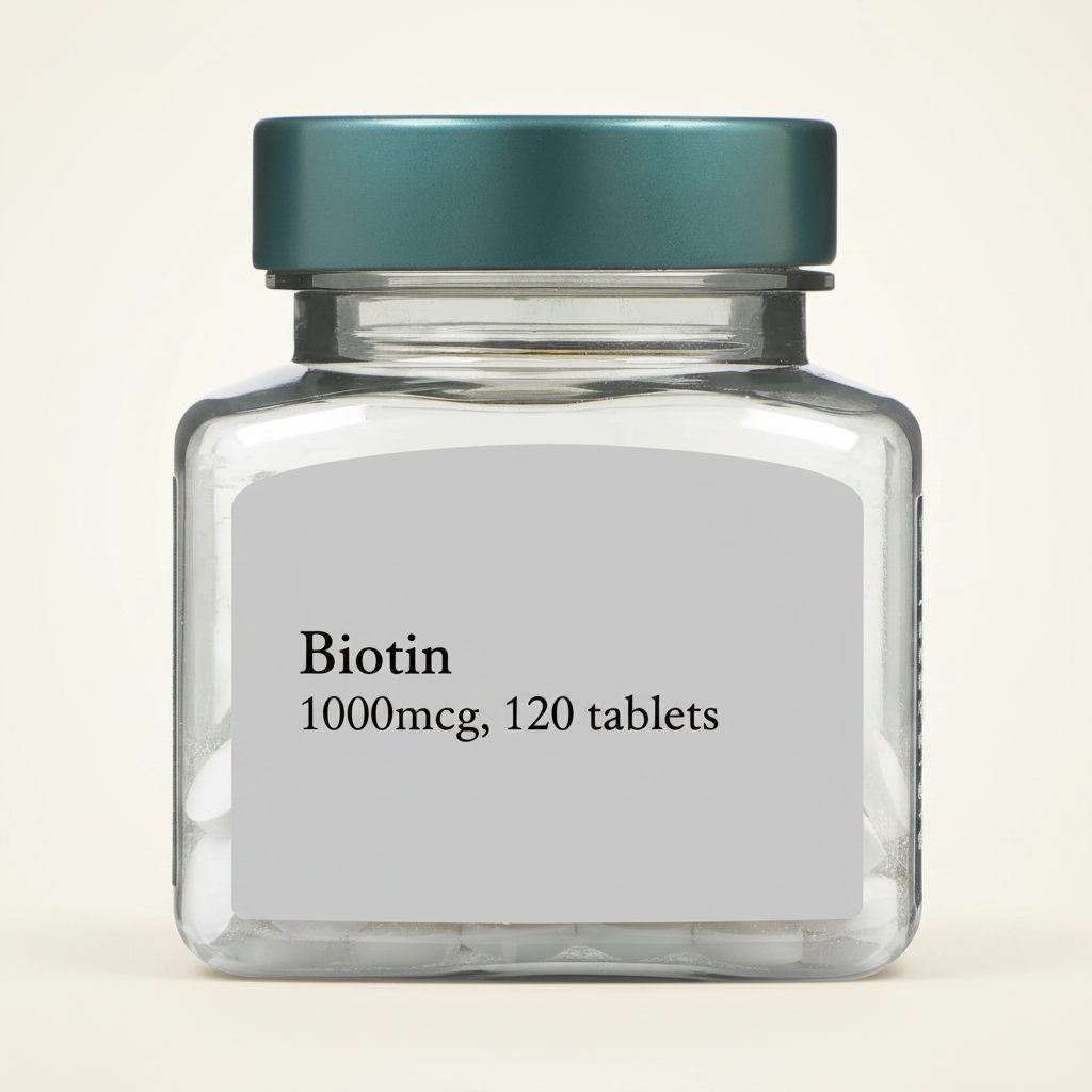 Holland & Barrett Biotin 1000ug 120 Tablets, UK version