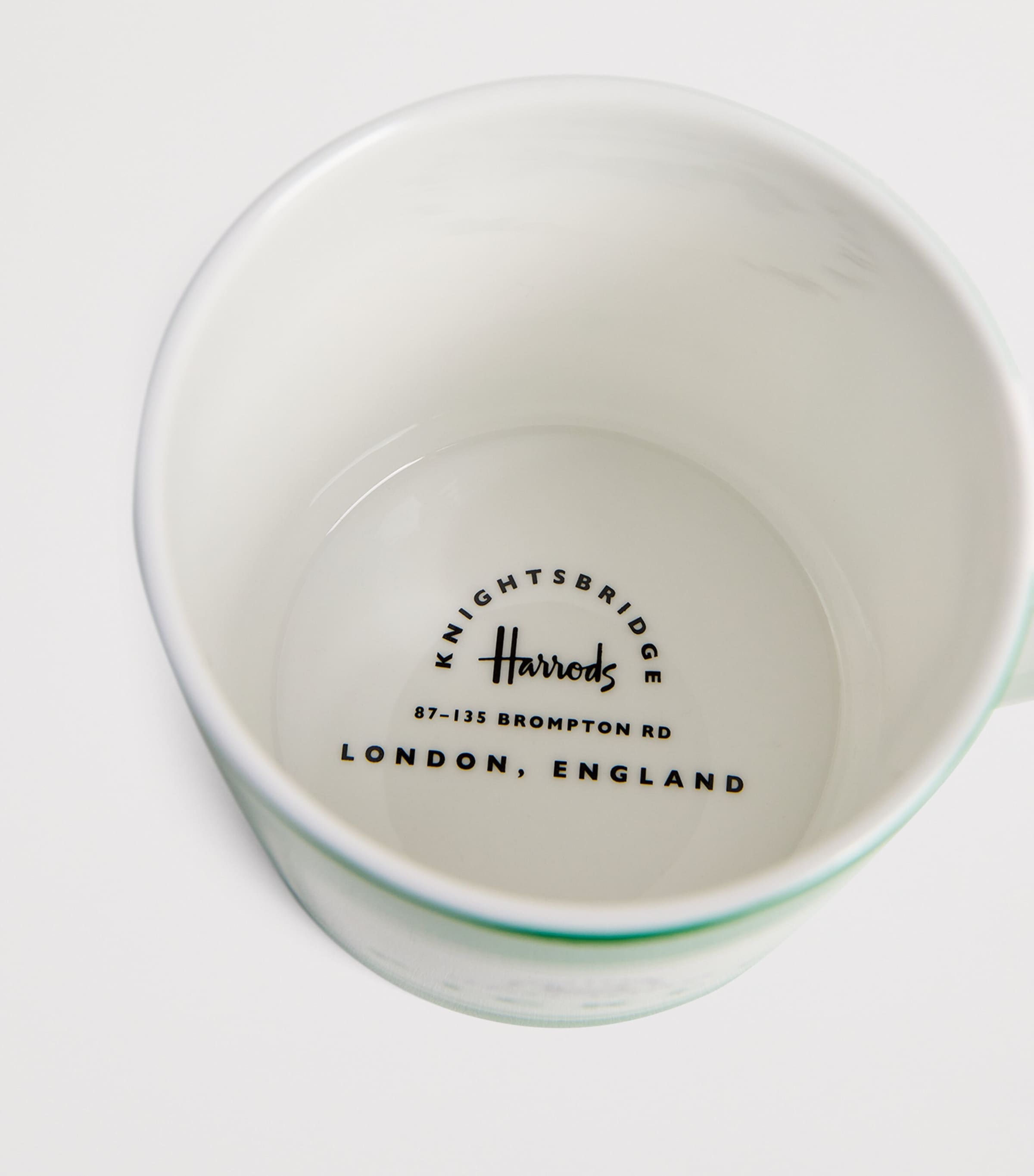 Harrods Pickle Logo mug, UK version