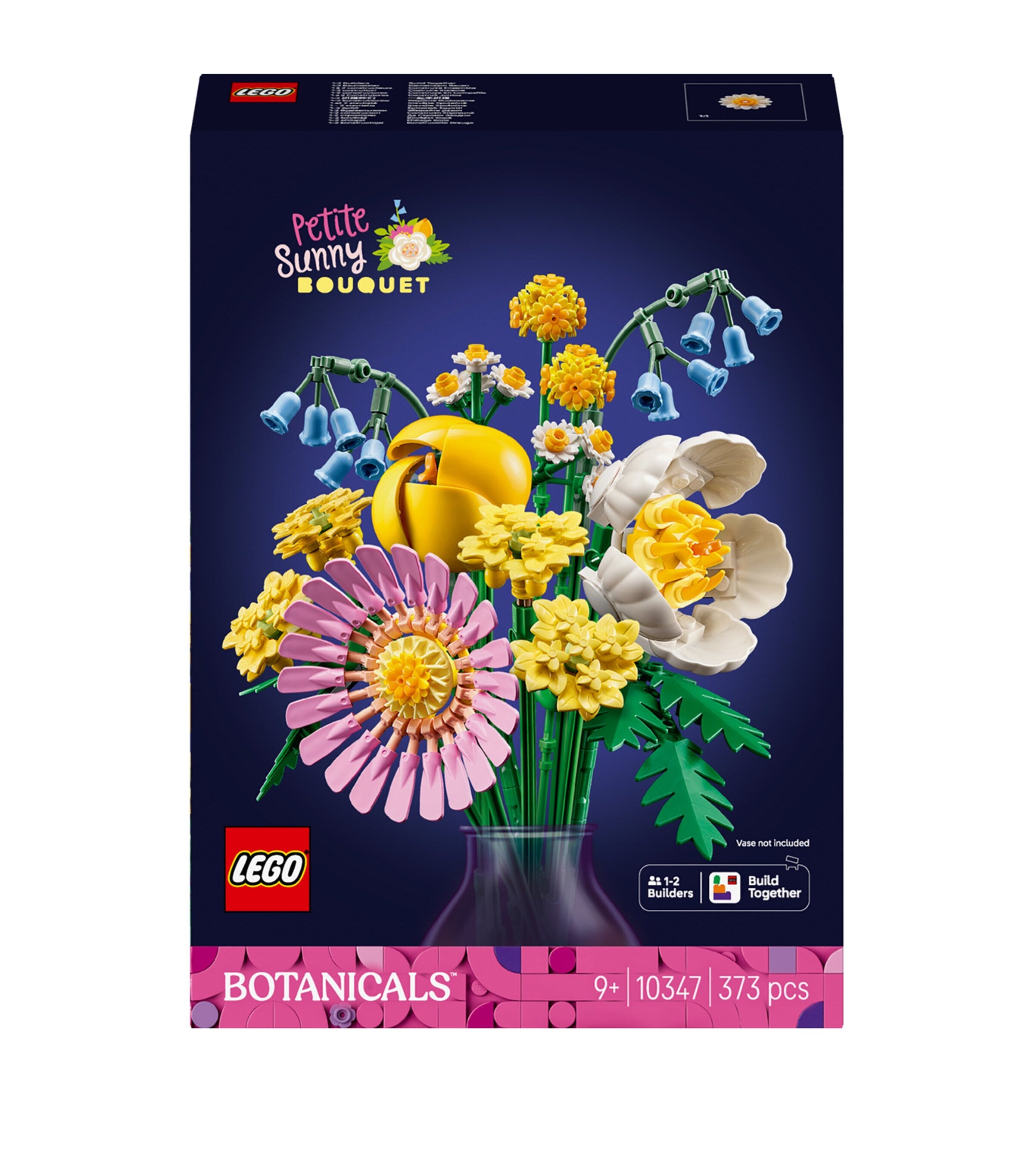 LEGO Botanicals Petit Sunny Bouquet building set, UK version