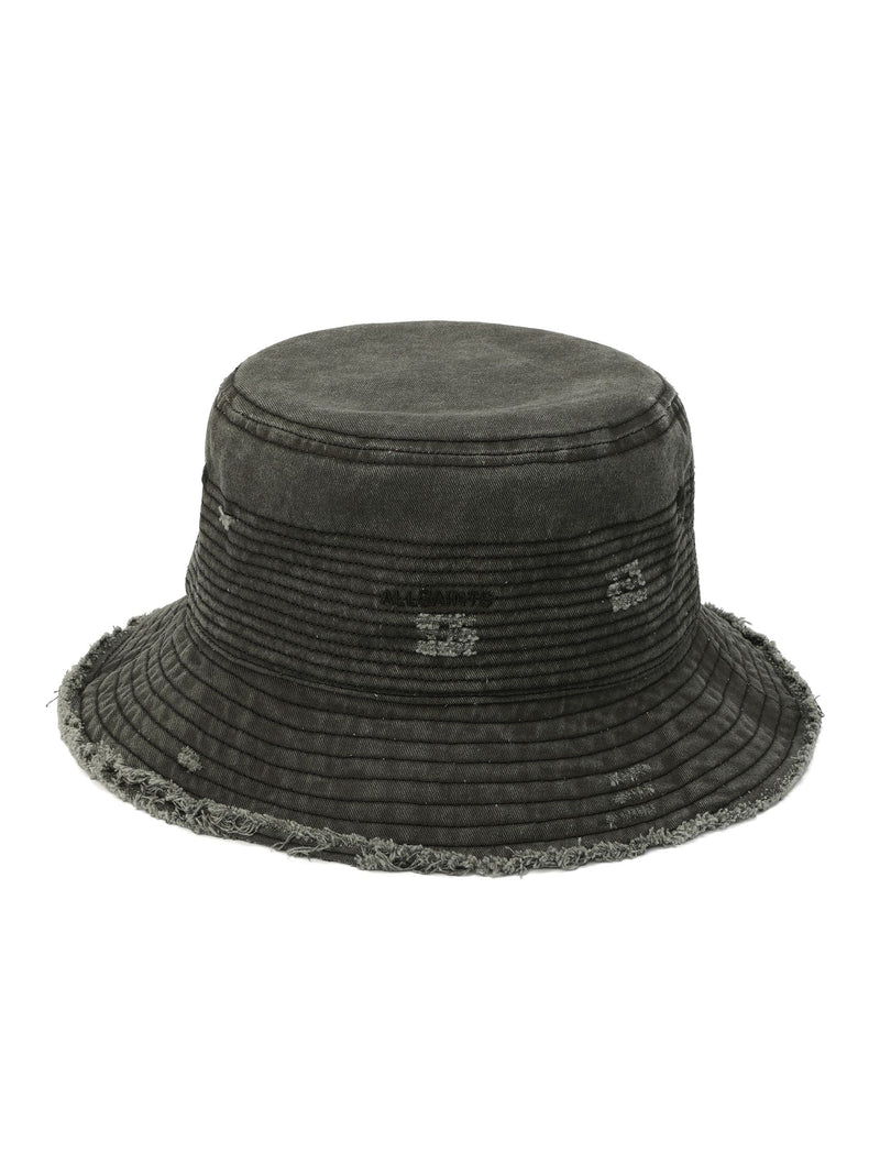 AllSaints Black Mason bucket cap, UK version