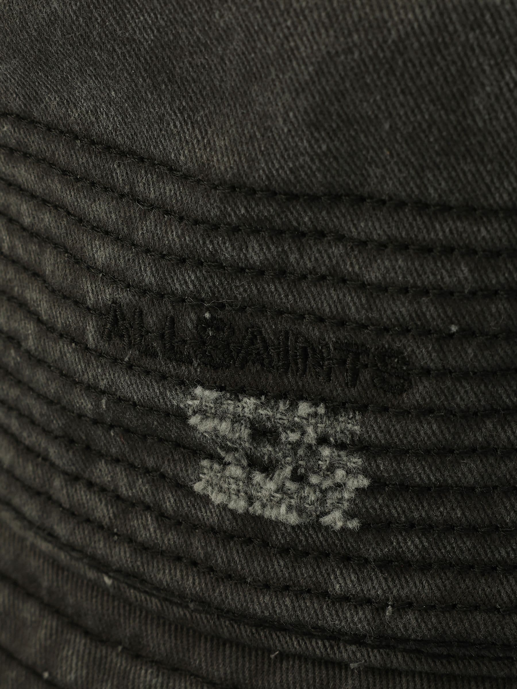 AllSaints Black Mason bucket cap, UK version
