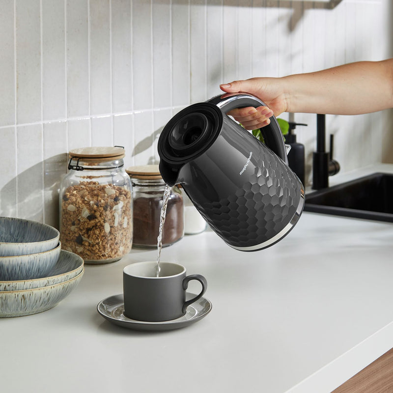 Morphy Richards Hive Kettle black 1.5L, imported from the UK