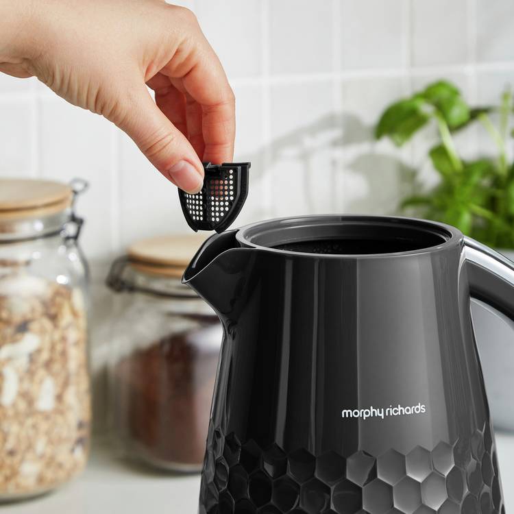 Morphy Richards Hive Kettle black 1.5L, imported from the UK