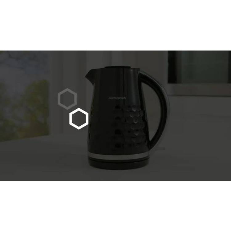 Morphy Richards Hive Kettle black 1.5L, imported from the UK