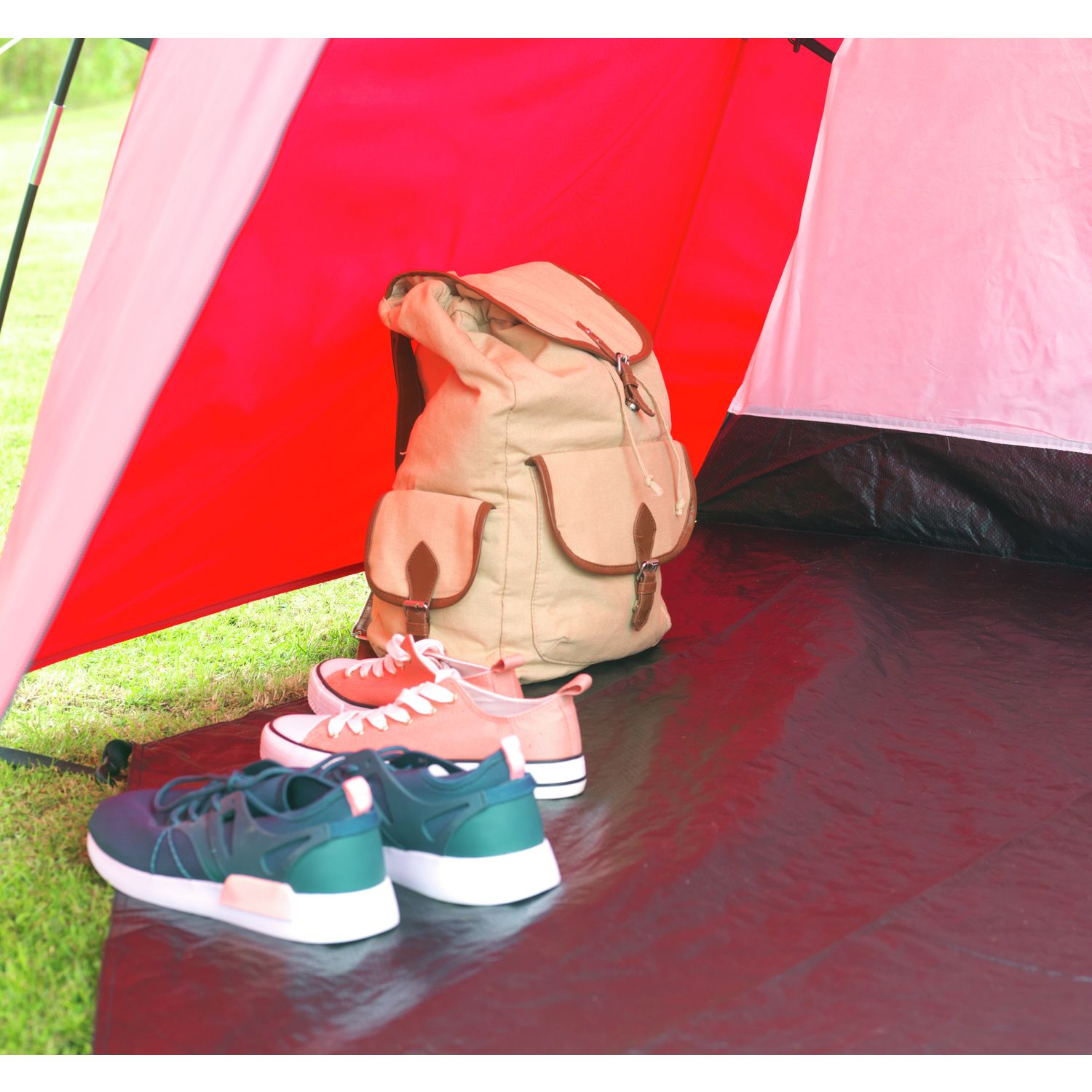 Pro Action 4 person tunnel camping tent (British brand)
