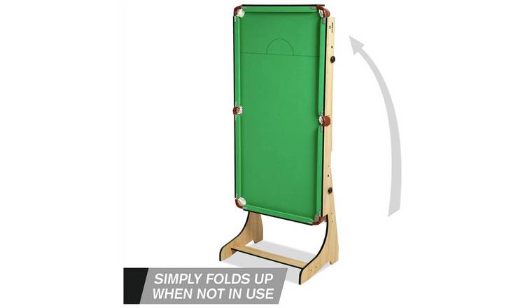 Hy-Pro 5ft Folding Snooker and Pool Table GOODS Argos