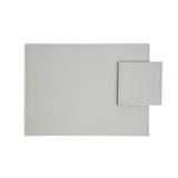 Habitat faux leather placemat and coaster set - British product