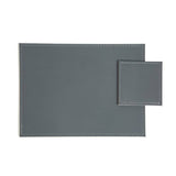 Habitat faux leather placemat and coaster set - British product