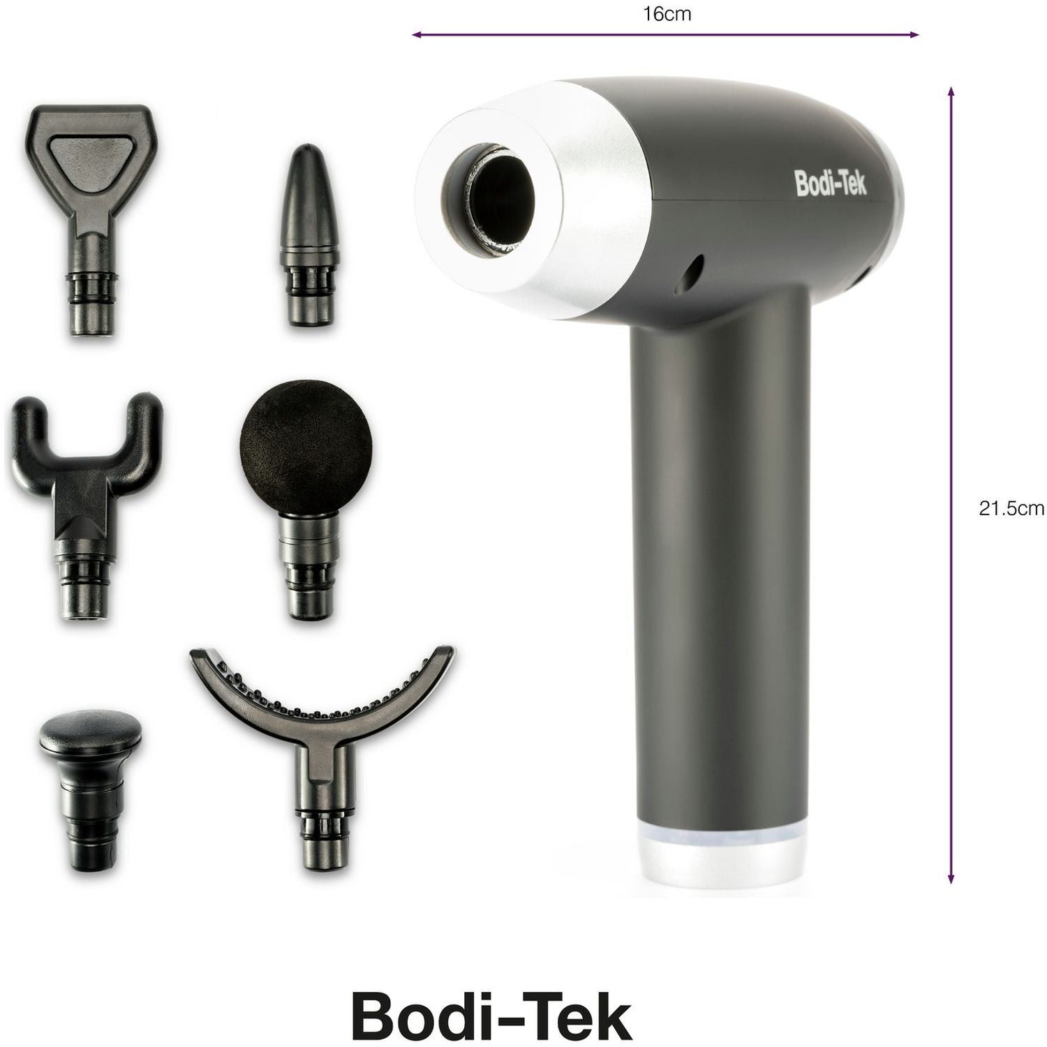 Bodi-Tek deep tissue cordless massage gun, imported from the UK
