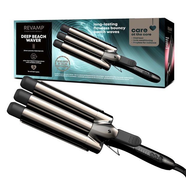 Revamp Deep Beach Ceramic Waver 25mm, imported from the UK