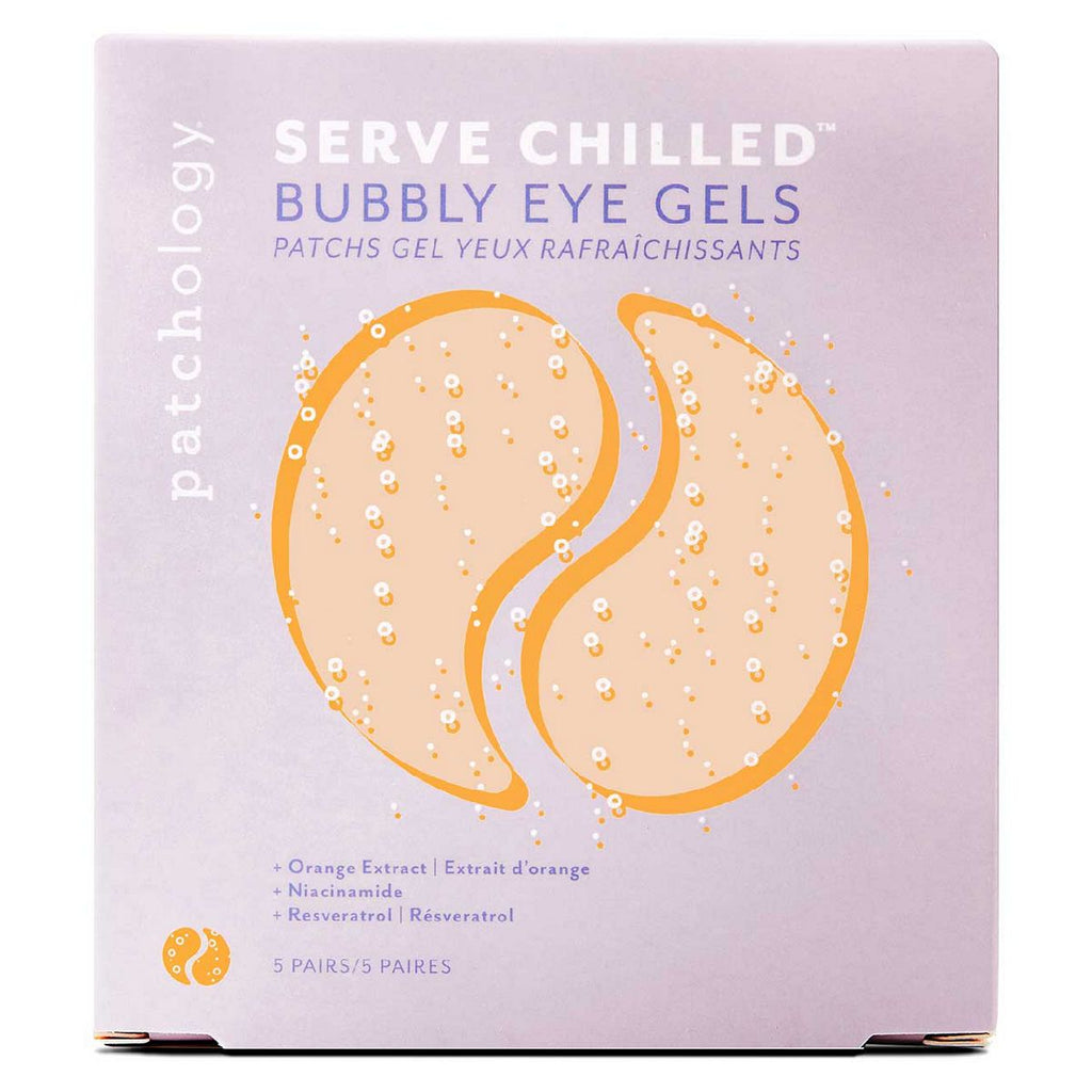 Patchology Serve Chilled Bubbly Eye Gels 5 Pair Box