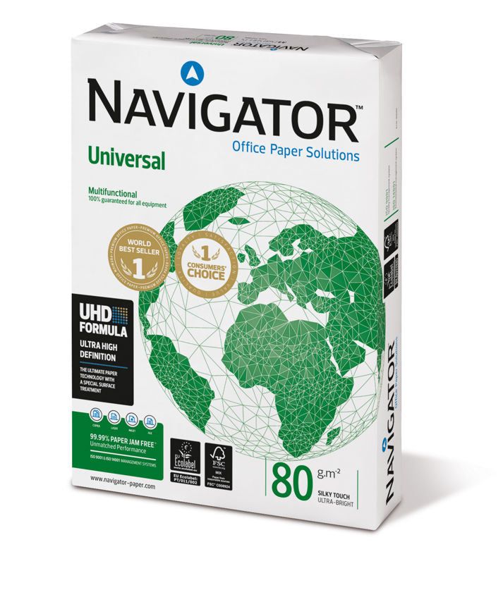 Navigator Universal Copy Printer Paper 400 sheets General Household ASDA   