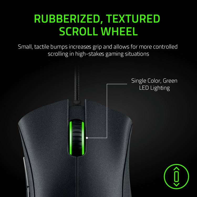 RAZER DeathAdder Essential wired gaming mouse black, UK version