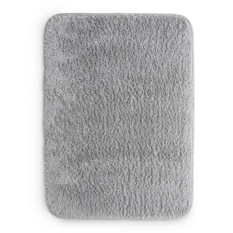 Argos Home silver tufted bath mat set 70x50cm and 50x40cm, UK version