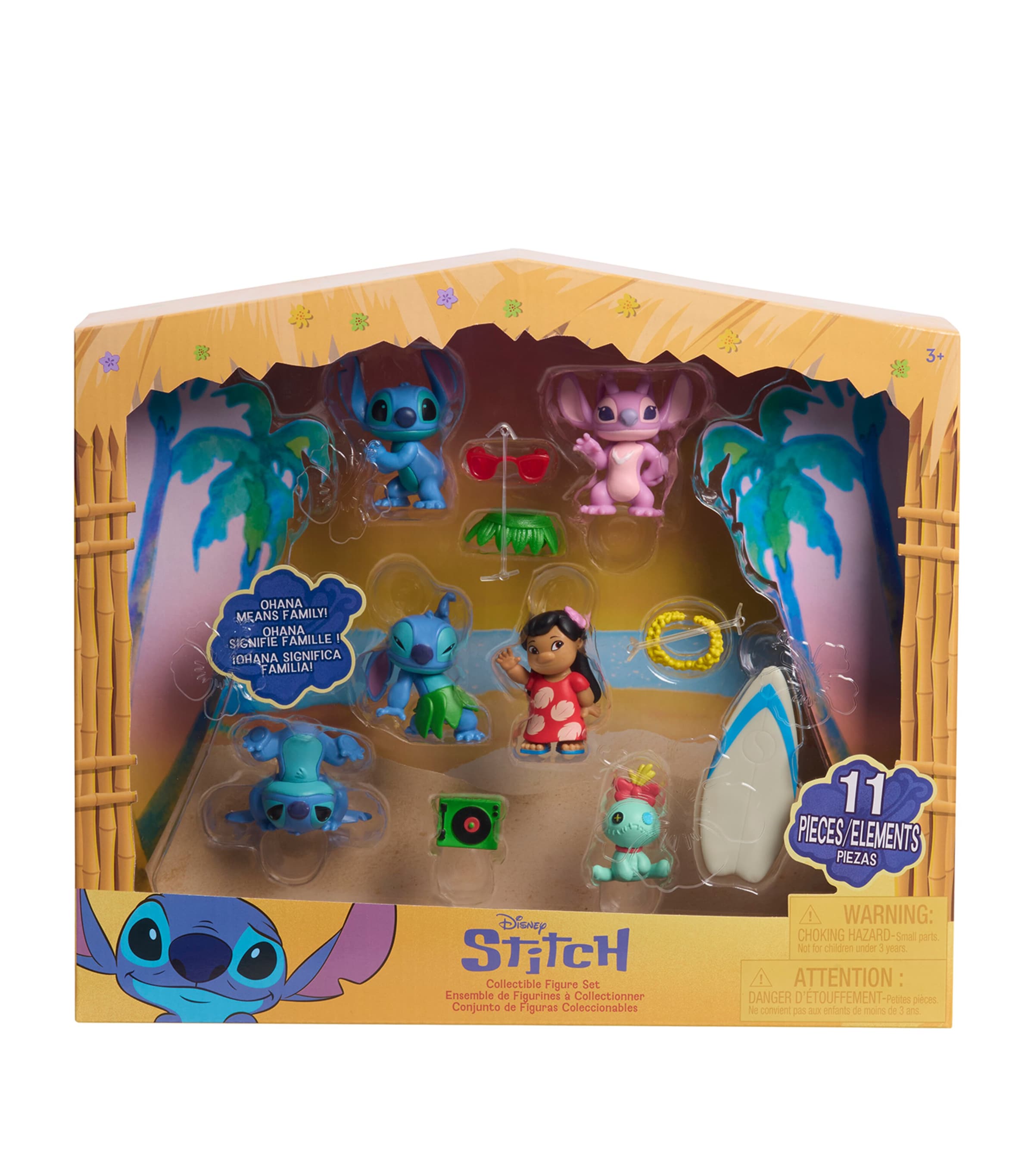 Disney Lilo & Stitch figurine set - British product