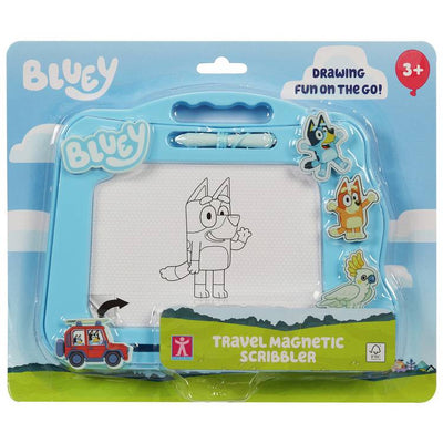 Argos Bluey Travel Magnetic Scribbler with Pen and Stamps- Buy online at McGrocer
