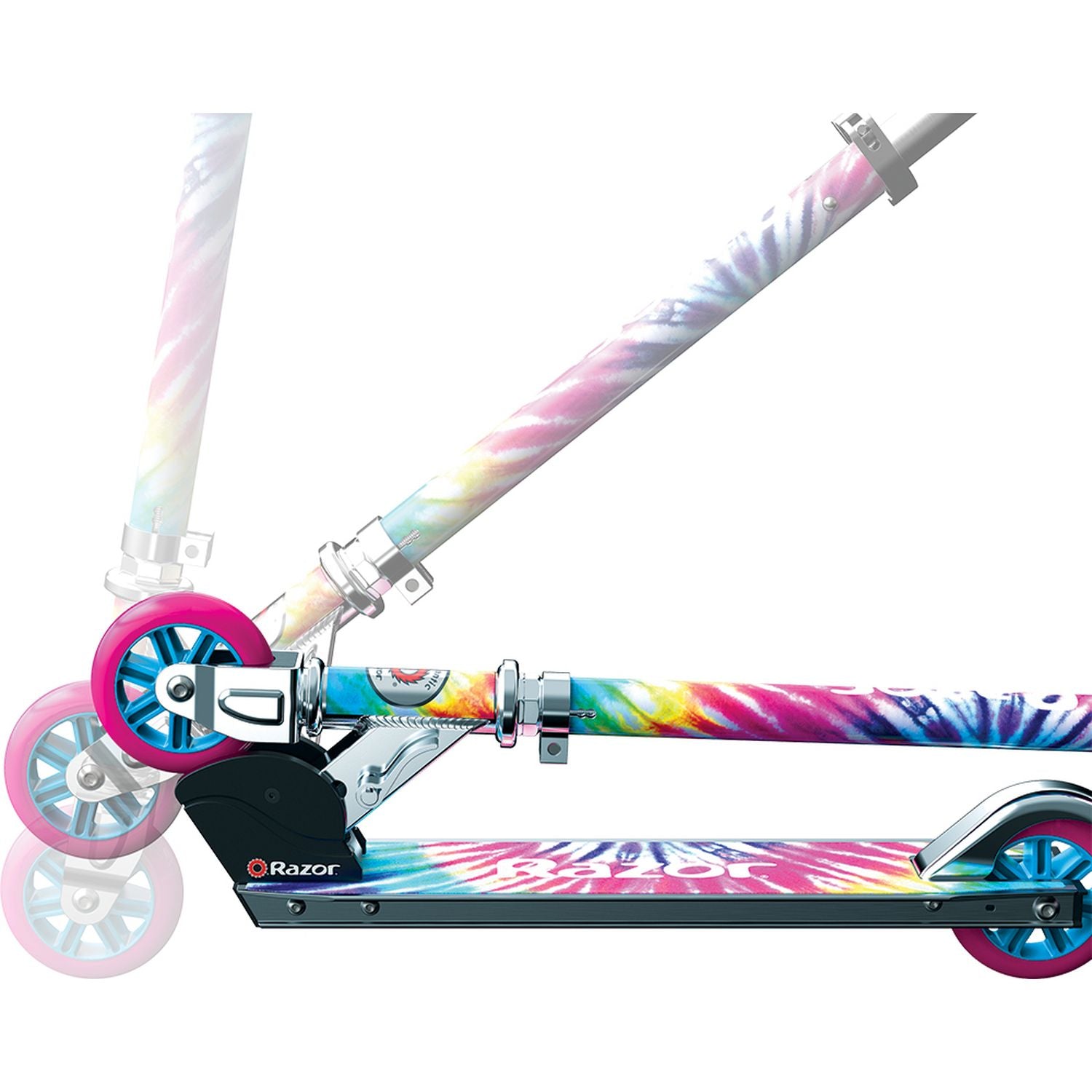 Razor A Kick Special Edition Tie-Dye kids scooter, imported from the UK