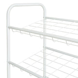Argos Home Jorn 6 tier shoe rack white, imported from the UK
