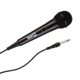 RockJam wired microphone black, UK version