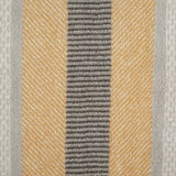 Habitat horizontal stripe hand towel set in mustard - British product