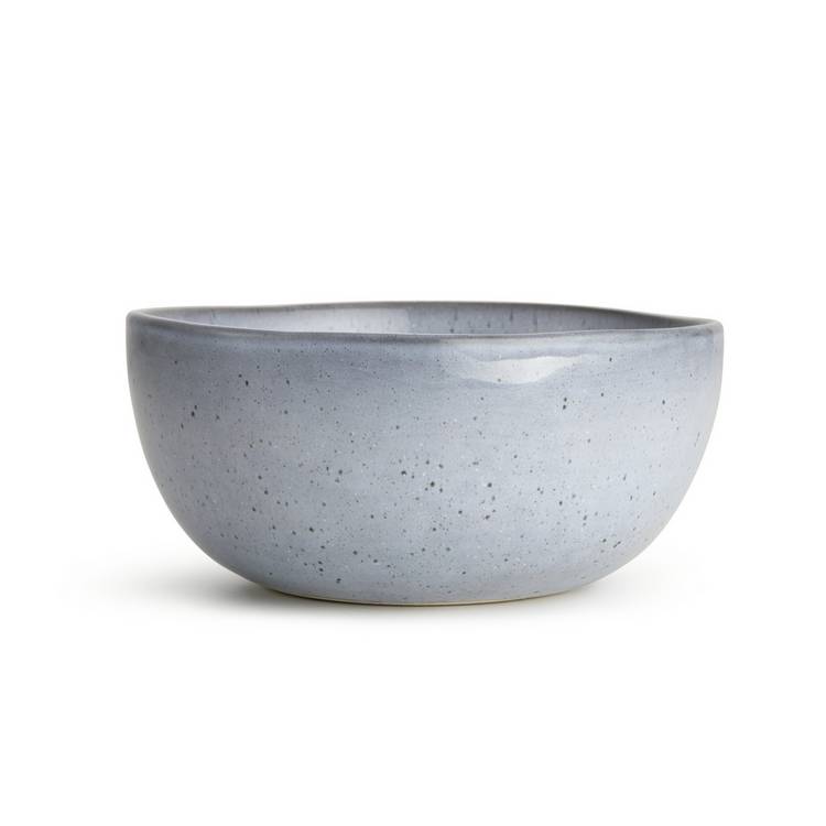 Habitat Evora blue stoneware cereal bowl set, imported from the UK