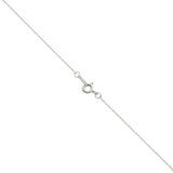 Revere 0.25ct diamond pendant necklace white gold - British product
