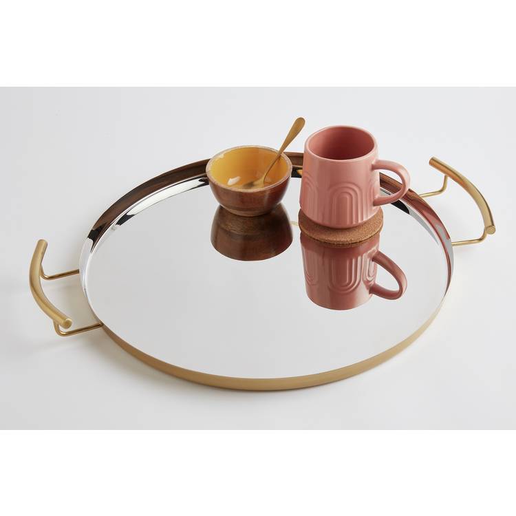 Habitat Mediterranean picnic metal tray (British brand)