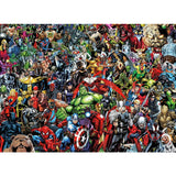 Clementoni Marvel Avengers impossible puzzle 1000 pieces, UK version