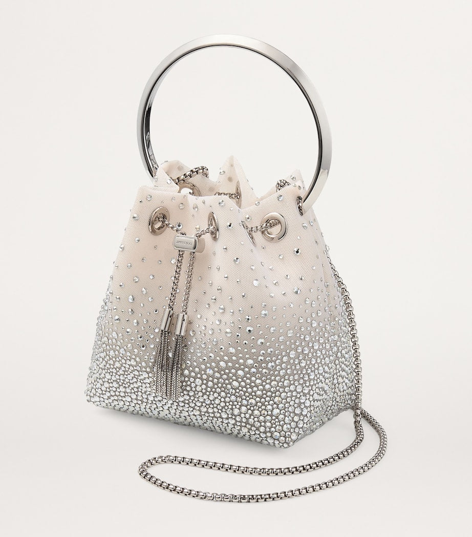 Jimmy Choo Bon Bon crystal embellished top handle bag, UK version