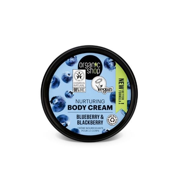 Organic Shop Nurturing Body Cream Blueberry&Blackberry 250ml