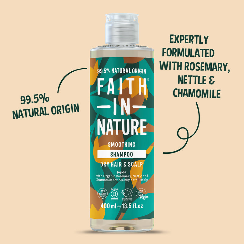 Faith In Nature Jojoba Shampoo 400ml - British product